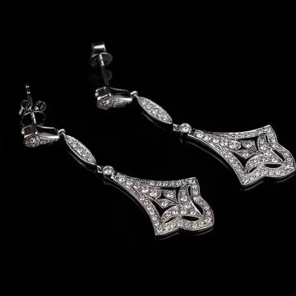 Romantic Earrings, Bracelet, and Ring set is not just for weddings any occasion - Picture 6 of 12